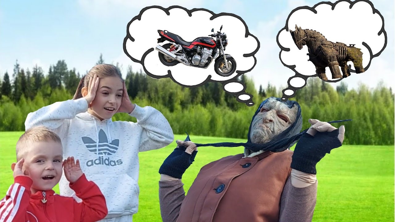 У бабы Ёжки появился конь_!_))) 13 серия.