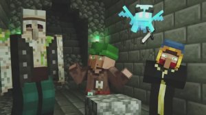 ДЕРЕВНЯ ПРОТИВ РАЗБОЙНИКОВ в Майнкрафте, мультфильм