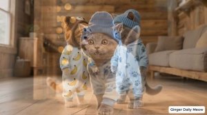 Друг Рыжего Котёнка не ценил подарок своего папы, пока Рыжий не помог ему понять. Видео для детей