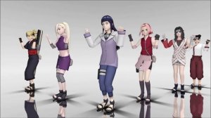 MMD Naruto Прикол ,персонажи серии Vocaloid 1