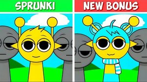 спрунки фаза 1 но все стали дополнительными персонажами