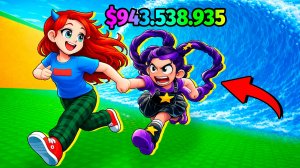 😱СБЕГИ ОТ ЦУНАМИ И СПАСИ Poppy PlayTime в РОБЛОКС Escape Tsunami For Brainrots