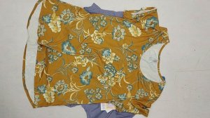 42375 Футболки женские, 7пак, A48, секонд (cream) оптом