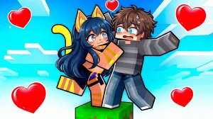 БОГИНЯ КОШКА ЗАХВАТИЛА МЕНЯ?! 😱💘 (Майнкрафт Один Блок)