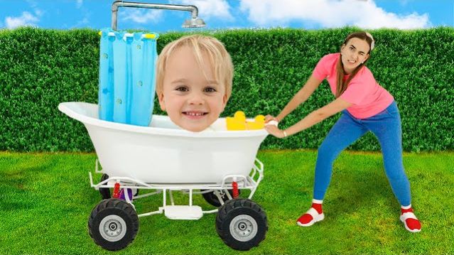 Крис учится полезным привычкам для детей с мамой