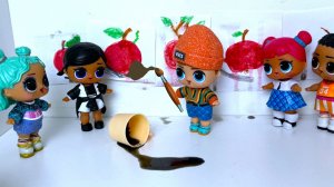 ИСПОРТИЛ ВСЕ КАРТИНЫ НА КОНКУРС🎨😮 Куклы ЛОЛ сюрприз веселая ШКОЛА мультики Даринелка