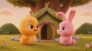 Листовой домик