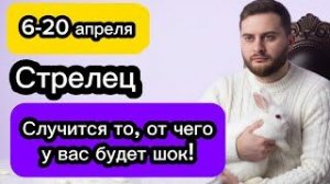 Стрелец 6-20 апреля. Гороскоп. Случится то, от чего у вас будет шок!