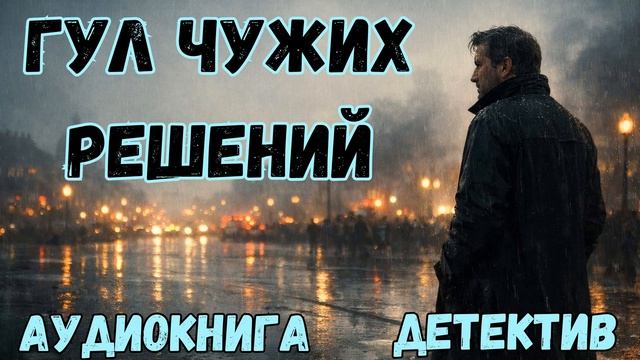 АУДИОКНИГА ДЕТЕКТИВ:  ГУЛ ЧУЖИХ РЕШЕНИЙ СЛУШАТЬ