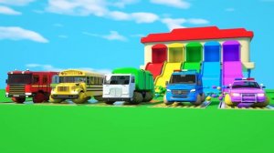 Цветные шарики - Колеса на автобусе, Песенка про пальчики - Детские стишки и песенки для детей