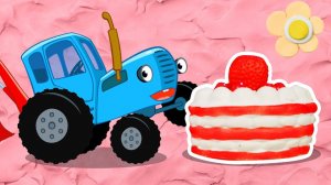 Синий трактор влог для детей - Учим животных - Раннее развитие