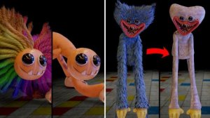 ЛЫСЫЙ ХАГГИ ВАГГИ КАК ВЫГЛЯДЯТ ПЕРСОНАЖИ POPPY PLAYTIME БЕЗ ВОЛОС?! ПЕРСОНАЖИ БЕЗ ВЕЩЕЙ Я В ШОКЕ