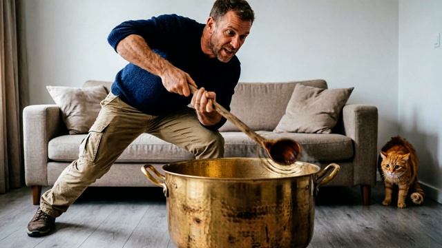 Скандал с кастрюлей. Серия 