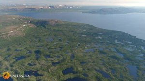 Плато Путорана с вертолета (аэрофотосъемка)