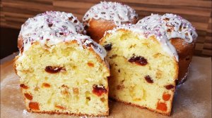 КОГДА нет ВРЕМЕНИ!!! Бездрожжевой ТВОРОЖНЫЙ кулич!!! Очень ВКУСНЫЙ, мягкий и АРОМАТНЫЙ
