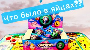 ЧТО ВНУТРИ ЭТИХ ЯИЦ??