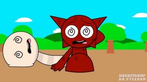 SPRUNKI ТАНОС НА СВОБОДЕ! Incredibox & Squid Game анимации