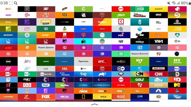 Список вещающих и закрытых телеканалов России, Украины, Беларуси и Казахстана