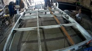 Сварка прицепа. Переделка платформы.