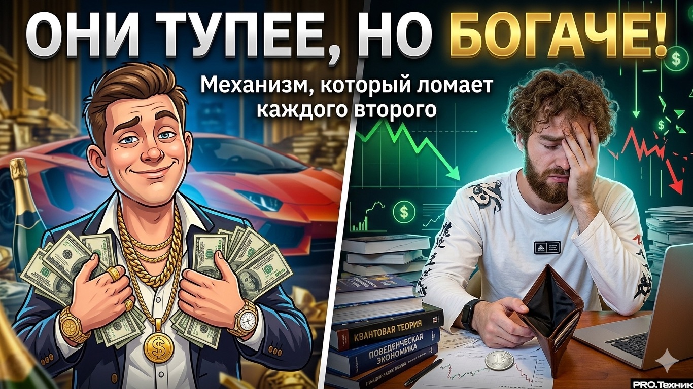 Умный, но без денег: механизм, который ломает каждого второго