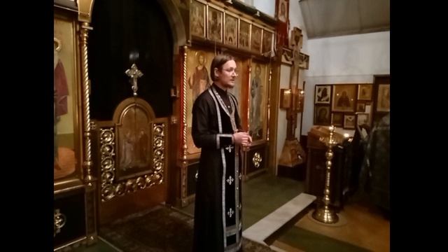 Проповедь отца Александра на Погребение Плащаницы
