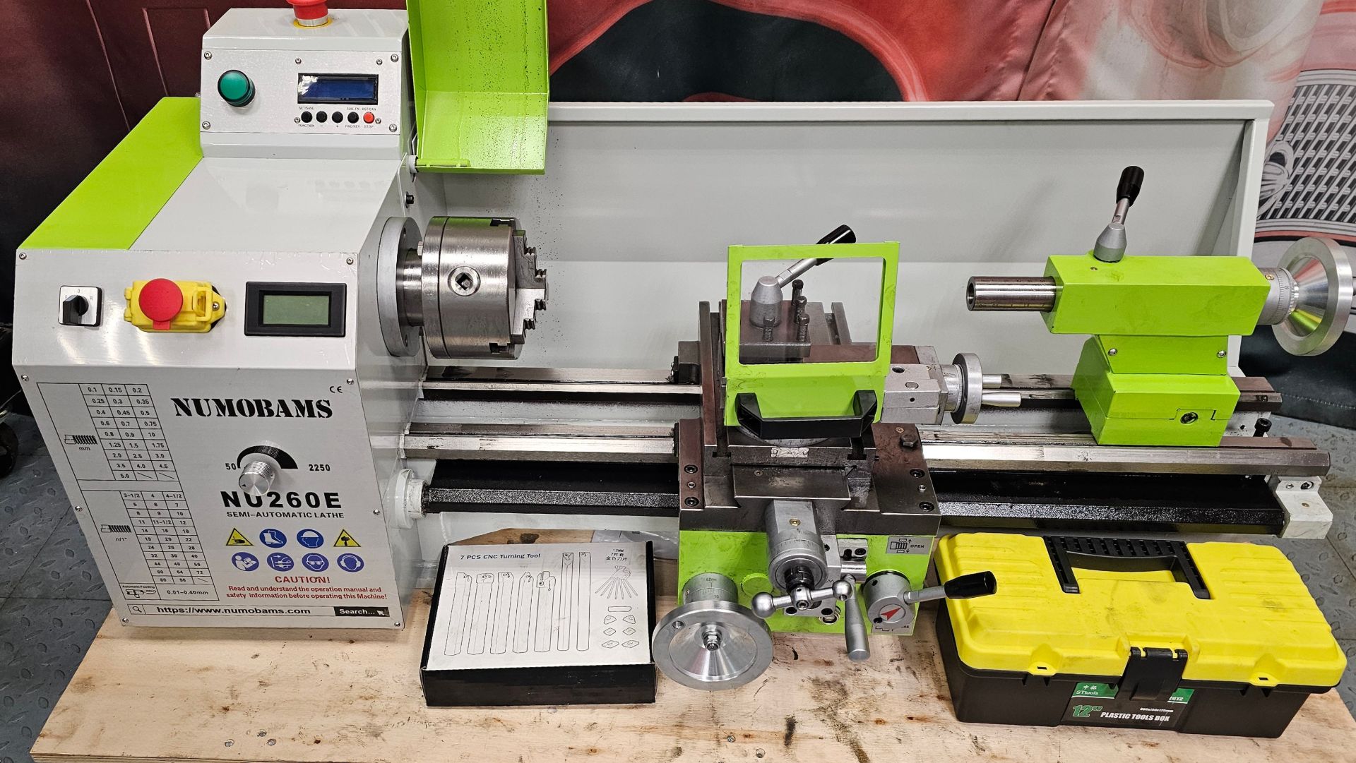 Токарный станок NUMOBAMS NU260E. ДНО ПРОБИТО! Падать уже некуда и так ниже плинтуса...
