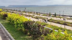 Тольятти Набережная Волги Вид на Жигулёвские горы