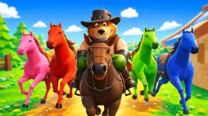 УЧИМ ЦВЕТА – мультфильм раскраска. Развивающий мультфильм