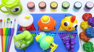 Мультфильмы для самых маленьких зрителей. Новые игрушки. Слаймы. Звуки. АСМР