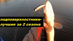 Первые воблеры на щуку.