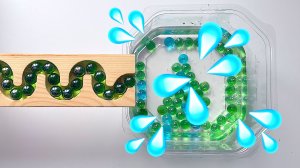 АСМР ИГРУШКИ ДЛЯ ДЕТЕЙ Горки для шариков с водой - Залипашки для детей