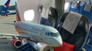 Бизнес класс в Superjet 100 а/к Россия | Рейс Внуково - Пулково