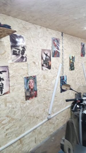 Мото гараж из кантенера
20 футов