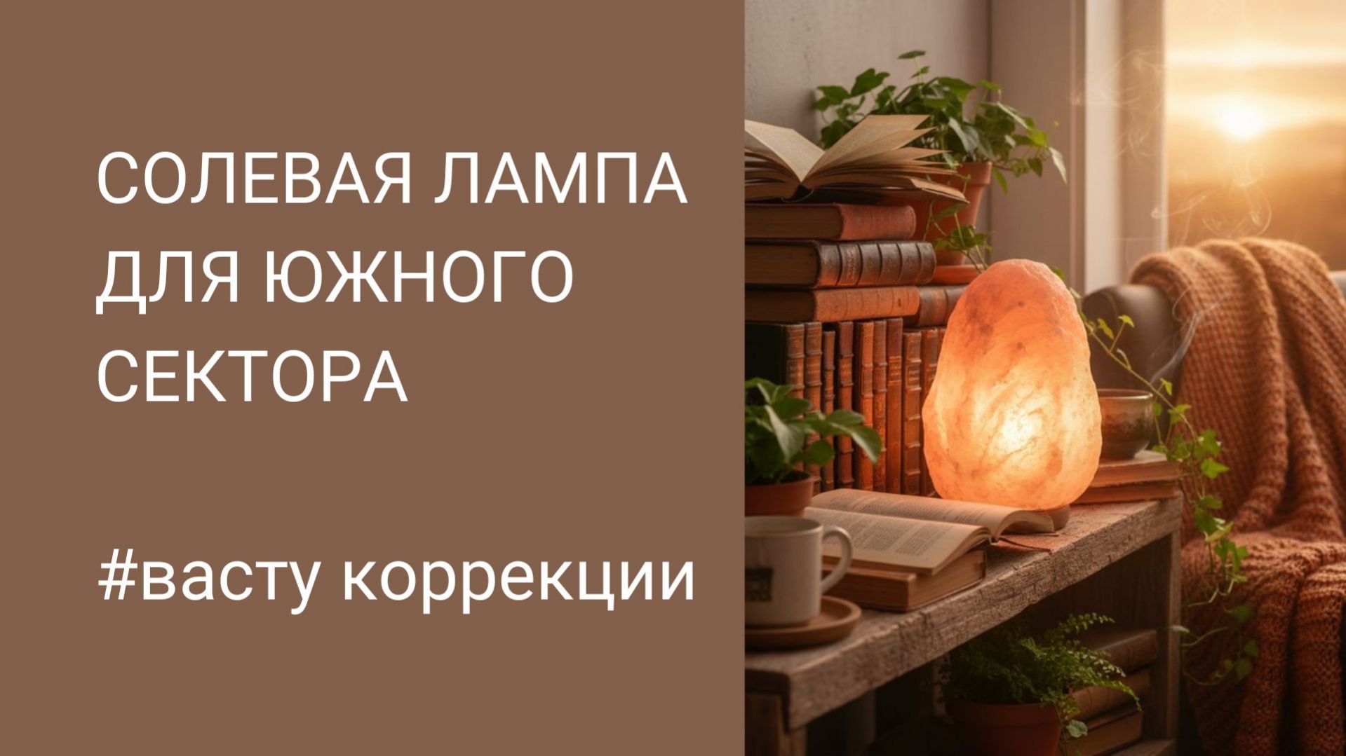 Солевая лампа как корректор. Мой опыт