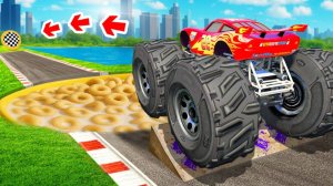 КАК ДАЛЕКО ТАЧКА СМОЖЕТ ПРОЕХАТЬ ЧЕРЕЗ ГИГАНТСКУЮ МИСКУ С ХЛОПЬЯМИ В ГТА 5