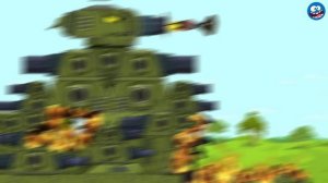 МЕГА КВ-44 ПРОТИВ МЕГА БОСС ЦАРЬ 2 - Мультики про танки