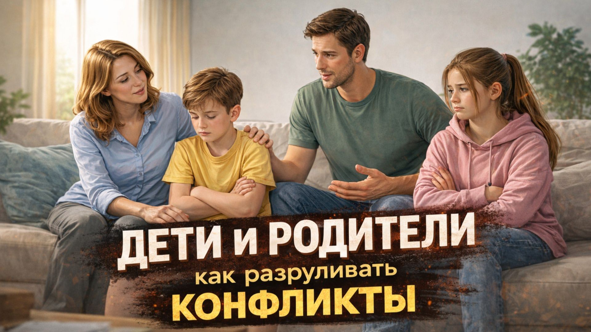 ДЕТИ И РОДИТЕЛИ — КАК РАЗРУЛИВАТЬ КОНФЛИКТЫ