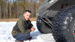 Обновлённый багги на шинах низкого давления GALA Baby