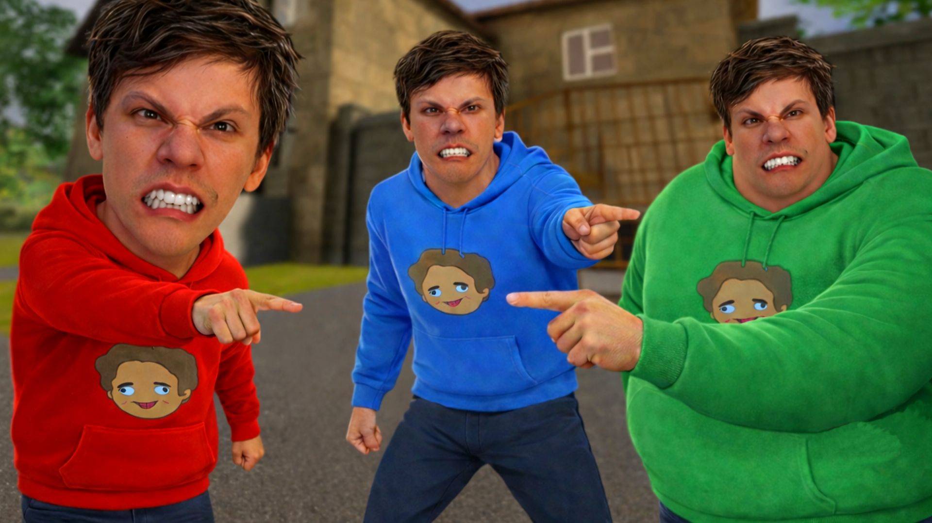 Скулбой Сбежал от Армии Клонов Холи Баама! Побег от Блогера, Админ-Панель в Обновлении Игры!