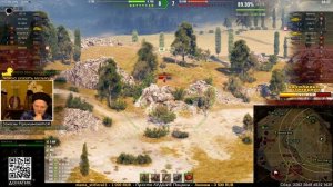 Очень хорошая карта для Арты Степи при Штурме - M53/M55.