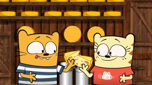 Олли и Мун,  74 серия. День дружбы в Швейцарии