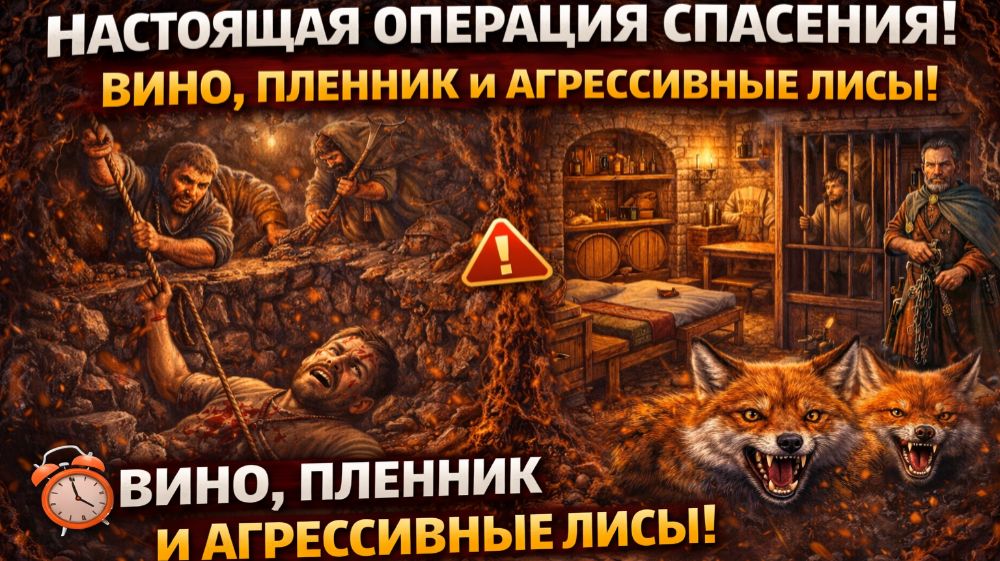 ОН ПРОВАЛИЛСЯ ПОД ЗЕМЛЮ… МЫ НЕ УСПЕВАЛИ & Прохождение Going Medieval #5