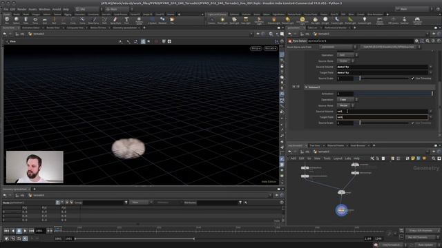 TORNADO III VELOCITY FIELDS