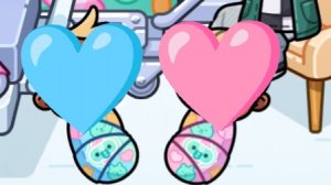 двойняшки появились на свет🥹||🩵🩷