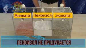 Утепление стен пенополиуретаном ППУ и пеноизолом.