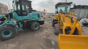 VOLNA Vs ISKRA  Фронтальный погрузчик