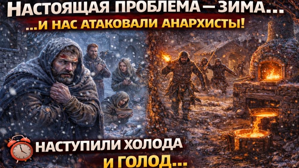 НАСТУПИЛА ЗИМА… ЕДЫ НЕ ХВАТАЕТ & Прохождение Going Medieval #6