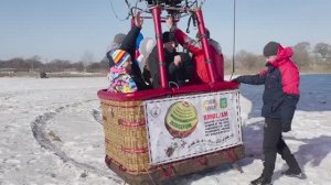 Полет на воздушном шаре в Приморье в честь 150-летия романа Жюля Верна "Вокруг Света в 80 дней"