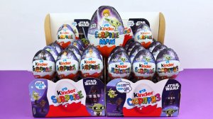 Мультики для детей | Огромный Киндер 😱 Какие игрушки внутри? Звёздные войны распаковка!