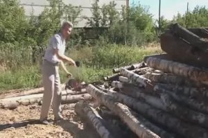 VICTAR saw in use (ЭПЧ-3 в действии)